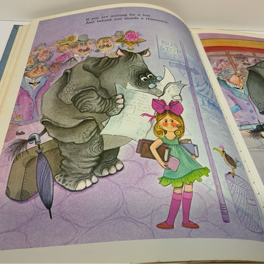 Never Talk to Strangers Vintage Hardcover Children’s Big Golden Book Irma Joyce - Picture 6 of 15